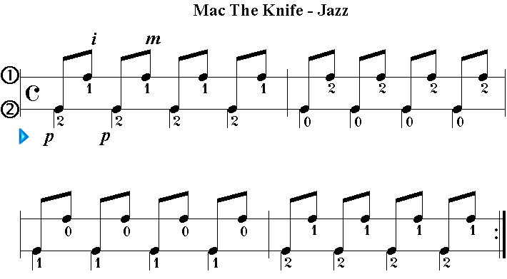 Standard Jazz piece